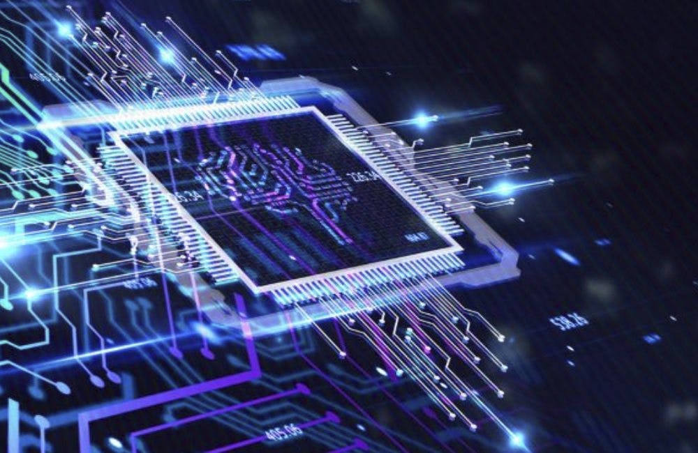 Artificial intelligence (AI), machine learning and modern computer technologies concepts. Business, Technology, Internet and network concept.