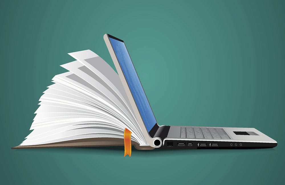 Computer Digitalizing Paper