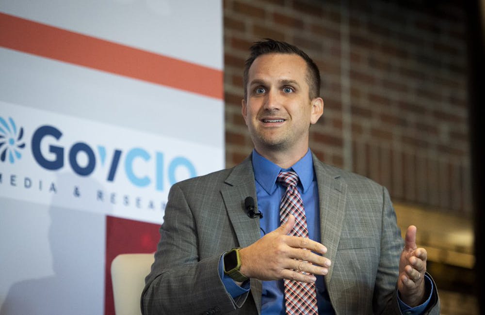 image of Ken Myers, Director, Identity Assurance and Trusted Access Division, GSA at GovCIO Media & Research's CyberScape: Zero Trust Event in Tysons, VA, September 29, 2022