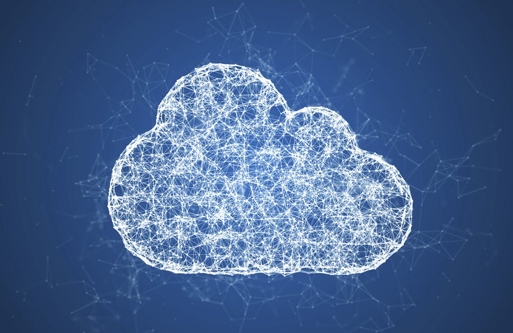 Cloud Computing, Data, Technology, Network Server, Downloading