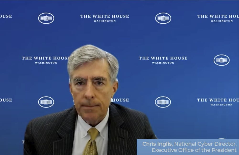 National Cyber Director Chris Inglis speaks at the Aug. 19 CyberScape virtual event in an opening fireside chat.