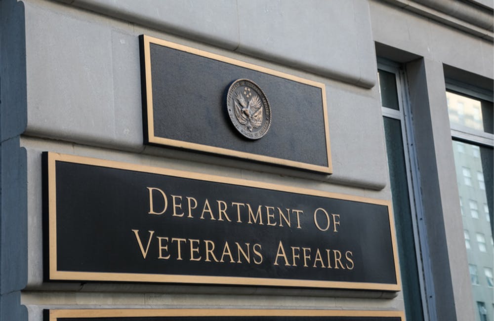 Washington, D.C., USA - July 20, 2019:Exterior shots are photographed on the afternoon of July 20, 2019 at the Department of Veterans Affairs.