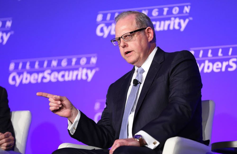 image of Defense Department CIO John Sherman at the Billington Cybersecurity Summit in Washington, D.C., Sep. 8, 2022