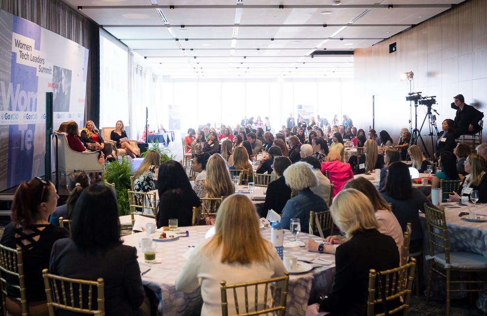 image of attendees, Women Tech Leaders Summit 2023