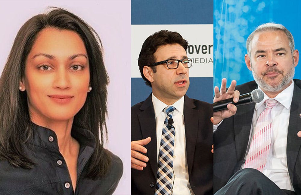 Mona Siddiqui, Ed Simcox and Paul Beckman all recently announced decision to take on roles in the private sector.