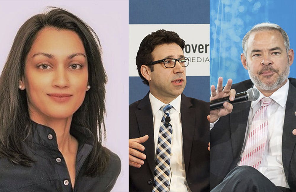 Mona Siddiqui, Ed Simcox and Paul Beckman all recently announced decision to take on roles in the private sector.