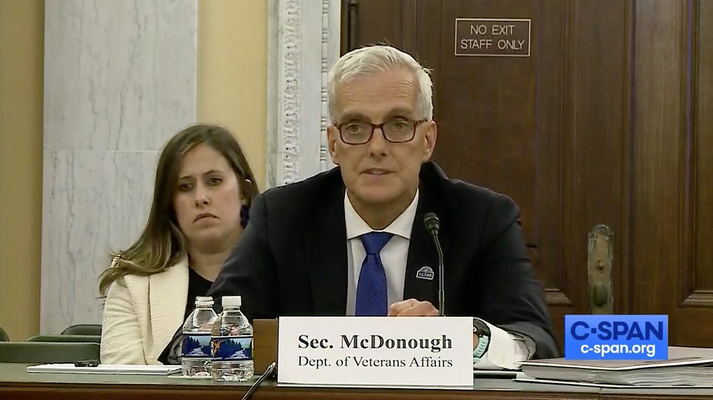 VA Secretary Denis McDonough spoke at a Senate Committee on Veterans' Affairs hearing about the electronic health record modernization program July 14.