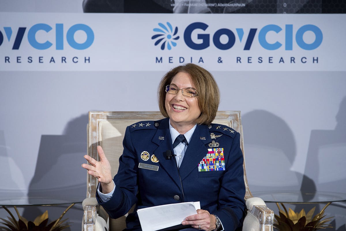 Lt. Gen. Mary O'Brien, Deputy Chief of Staff for Intelligence, Surveillance, Reconnaissance and Cyber Effects Operations, U.S. Air Force