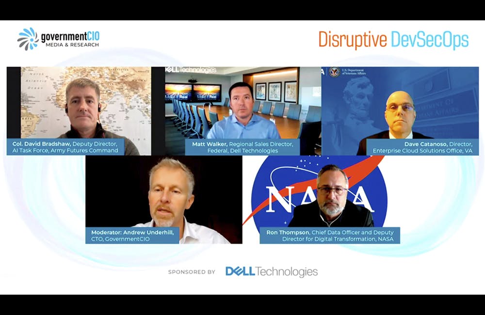 Disruptive DevSecOps - AI Ops, Data Analytics at NASA, Army, VA