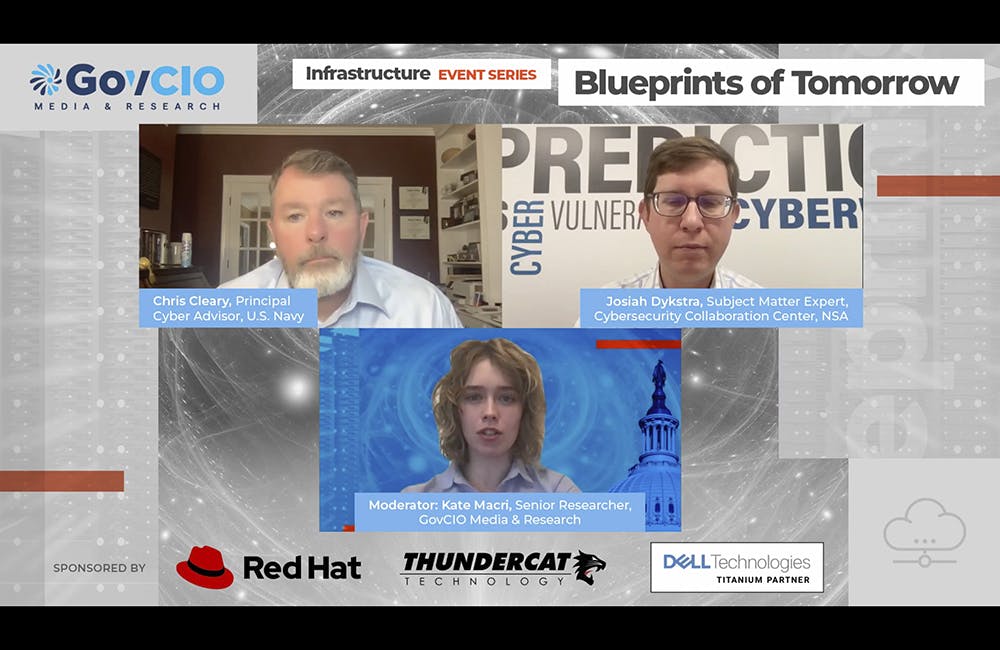 Infrastructure: Blueprints of Tomorrow Virtual Event - Cybersecurity Building Blocks for National Security Panel