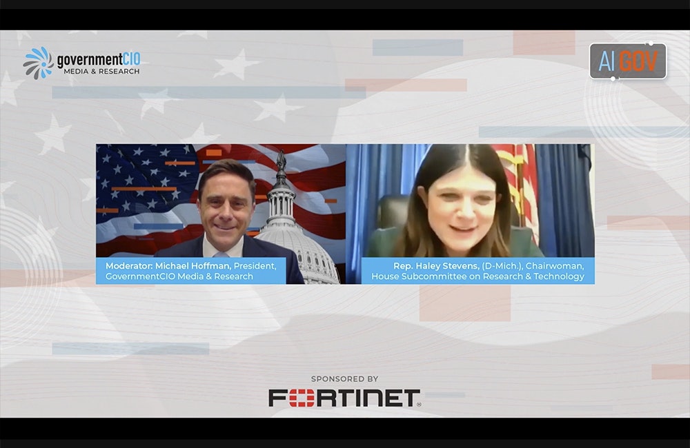 AI Gov Virtual Event - Fireside Chat With Rep. Haley Stevens on AI Policy