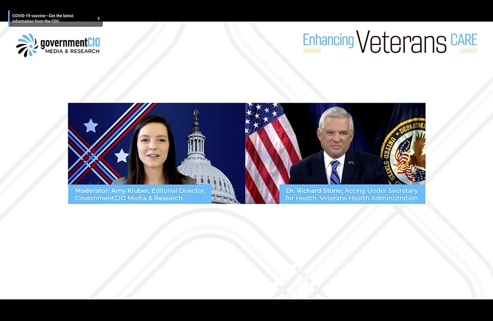 Veterans Health Administration's Richard Stone on Vaccination Progress Panel