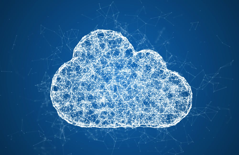 Cloud Computing, Data, Technology, Network Server, Downloading