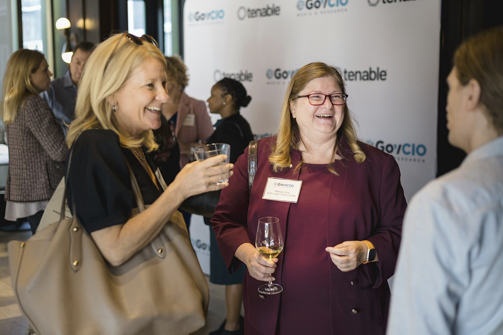 An Evening with the Air Force CIO Lauren Knausenberger - image of attendees