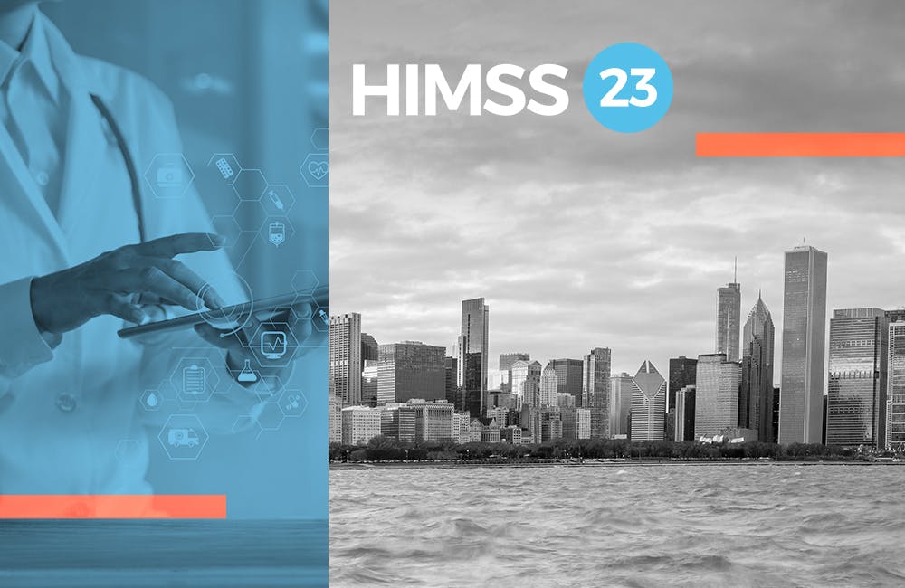 HIMSS 2023 Image with Chciago Skyline in the background