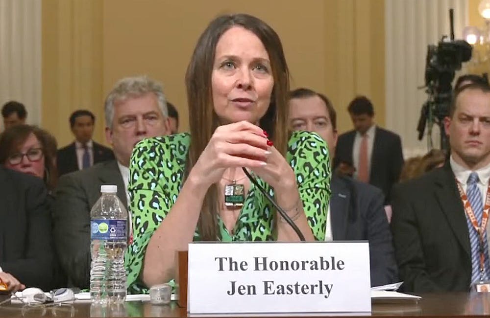 CISA Director Jen Easterly testifies.