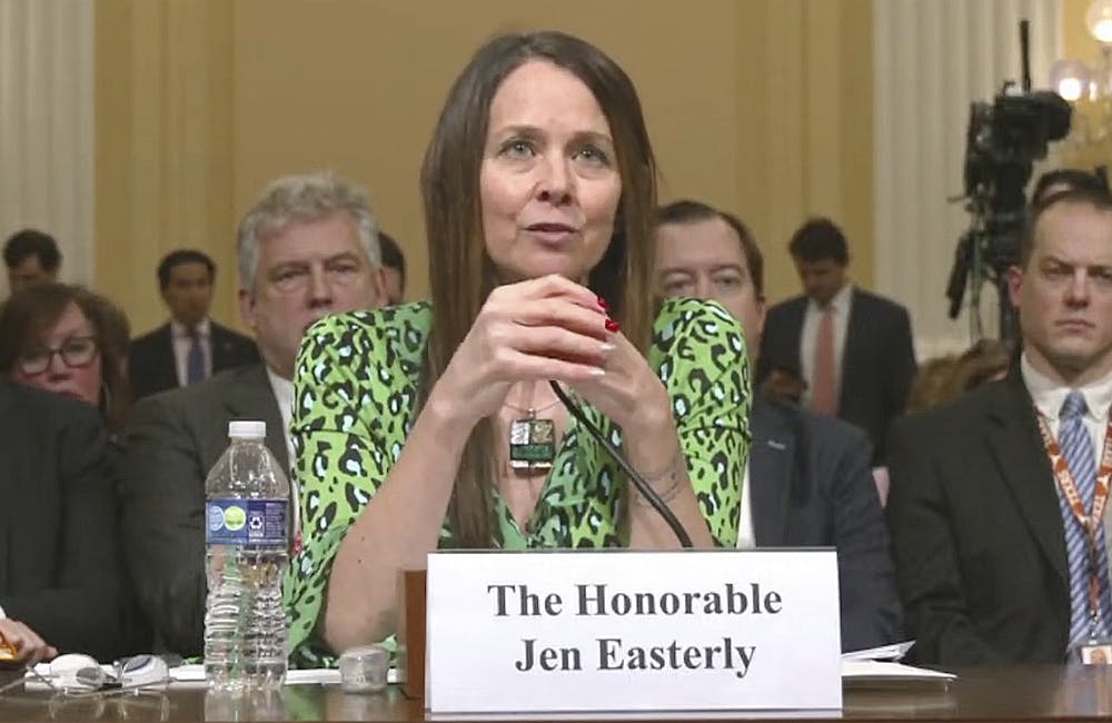 CISA Director Jen Easterly testifies.