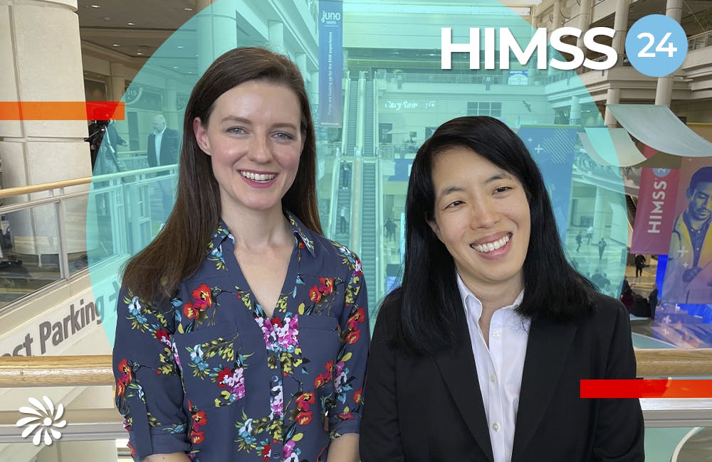 Lee Kim joined Amy Kluber at HIMSS 2024.
