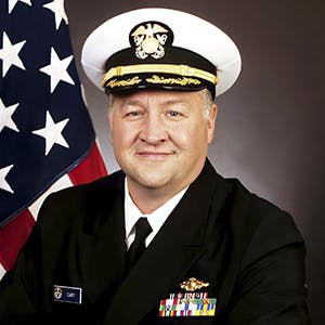 NOAA Corps Rear Admiral Chad Cary