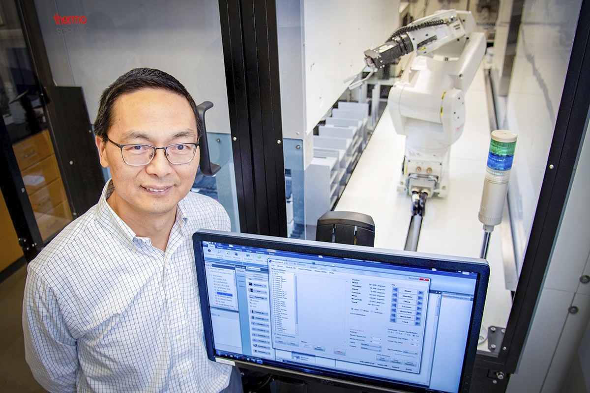 Chemical and biomolecular engineering professor Huimin Zhao