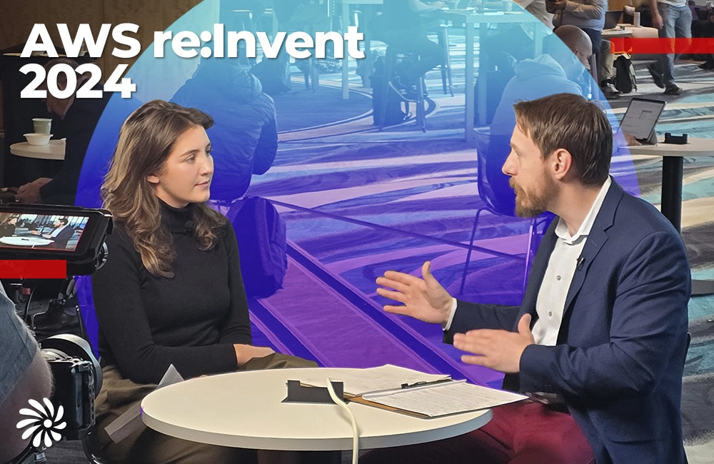 Acting CTO Justin Fanelli at AWS re:Invent