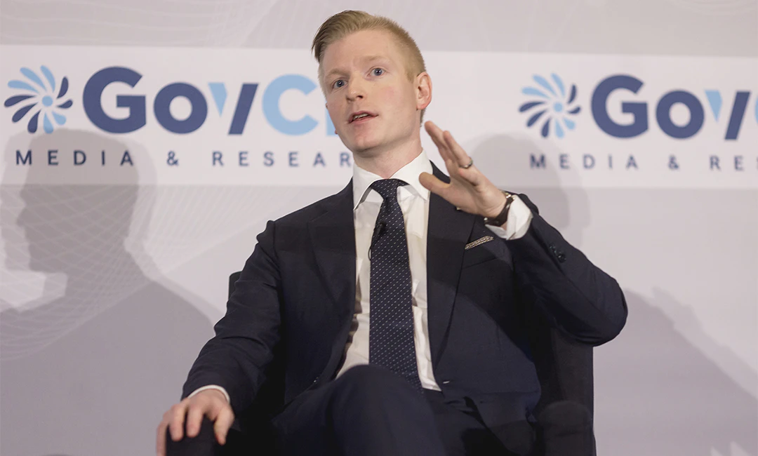 Seth McKinnis, Deputy Assistant National Cyber Director for Critical Infrastructure The White House, speaking at GovCIO Media & Research's Cyberscape Federal Cybersecurity Summit on April 16