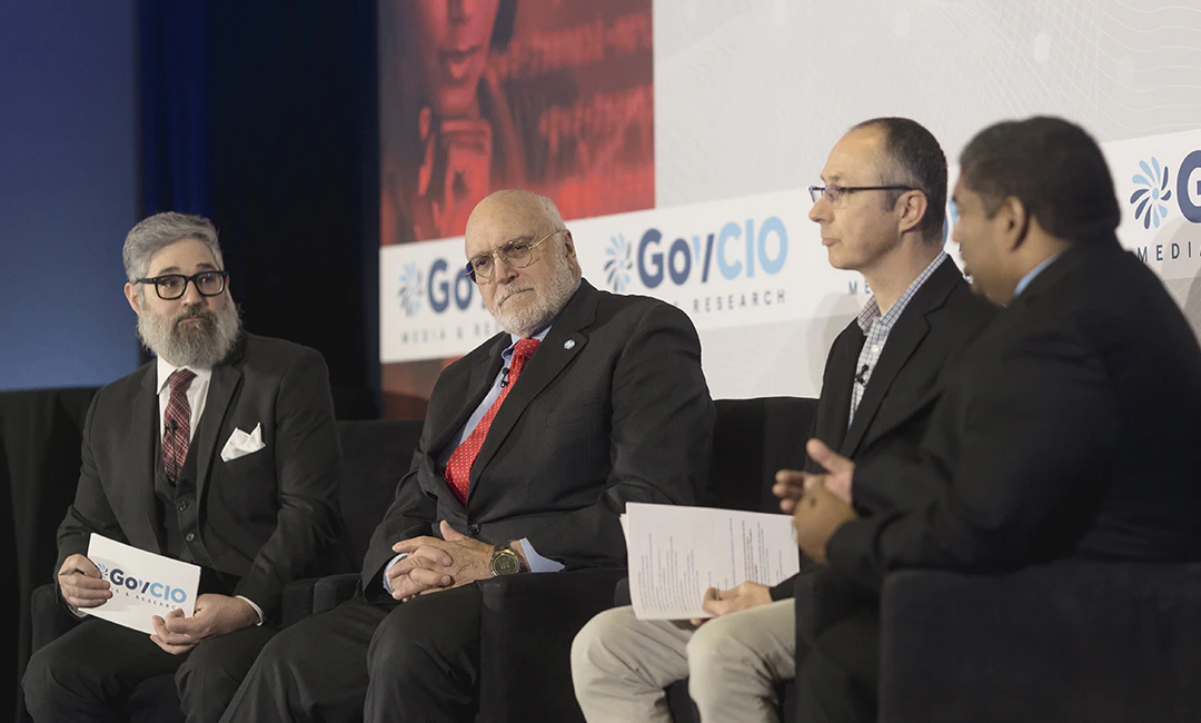 photo taken during GovCIO Media & Research's CyberScape: The Federal Cybersecurity Summit's advancing identity management and zero trust panel on April 16, 2026