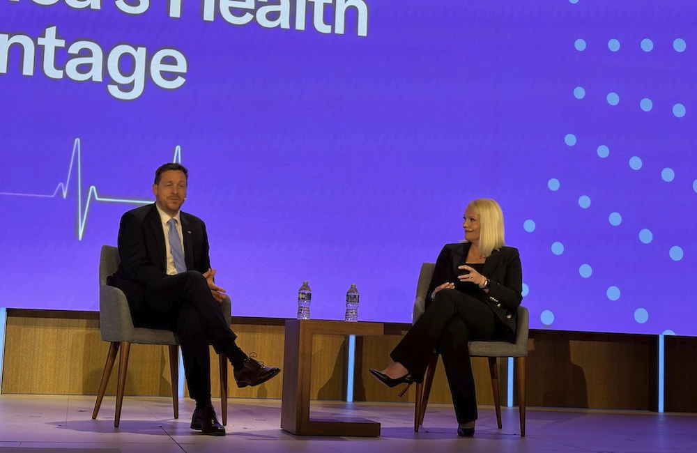 CMS Deputy Administrator Chris Klomp speaks at the Chamber of Commerce Health Summit on April 30, 2026, in Washington, D.C.