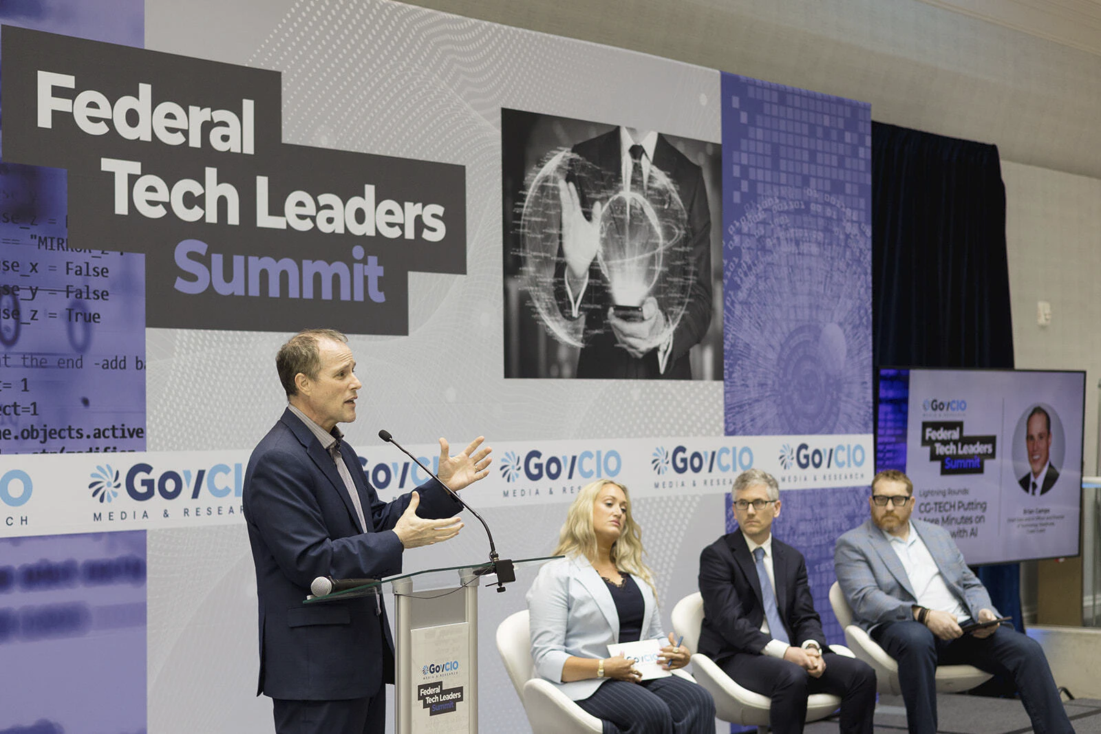Government technology leaders shared lessons on workforce adoption, AI-assisted software development and the safeguards needed to ensure quality outcomes at GovCIO Media & Research's Federal Tech Leaders Summit on June 12, 2026, in Washington, D.C.