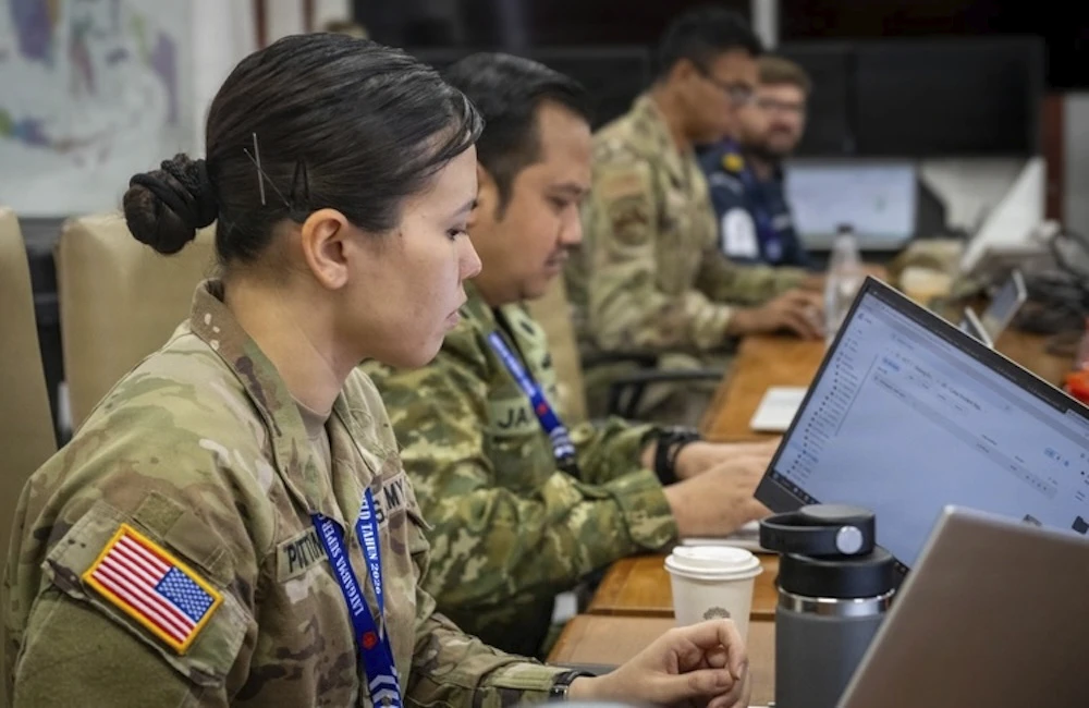 users on a computer