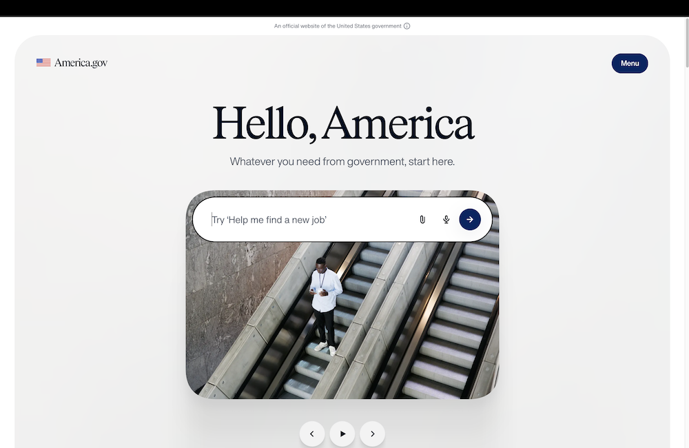 America.gov Brings Generative AI to Federal Citizen Services